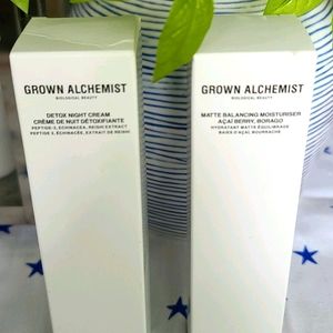 Grown Alchemist Day/Night Moisturizer Duo